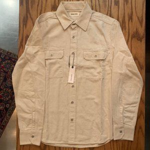 Taylor Stitch - The Chore Shirt in Natural Herringbone
